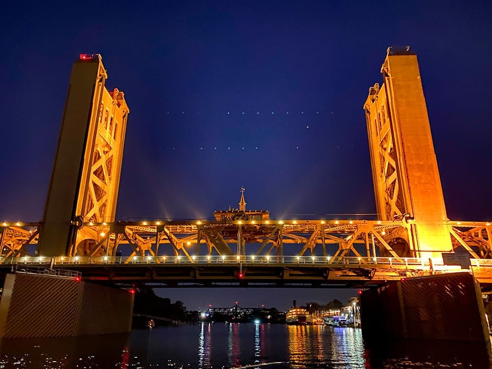 Tower Bridge, Sacramento, California