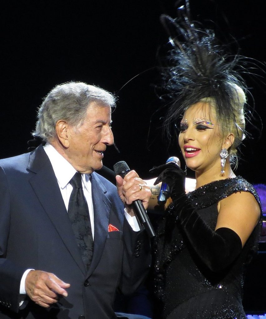 Songs by Lady Gaga include her duets with the legendary Tony Bennett.
