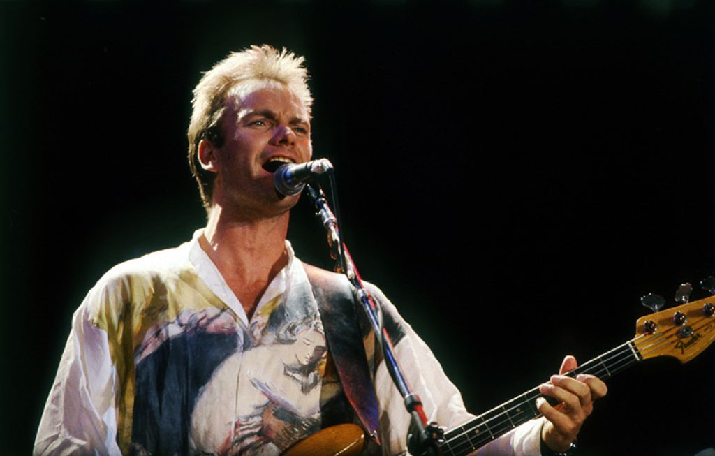 Sting and The Police in concert